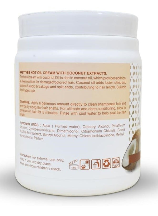 Pretty Be Hot Oil Hair Cream 1000 ML - Premium Hair Care