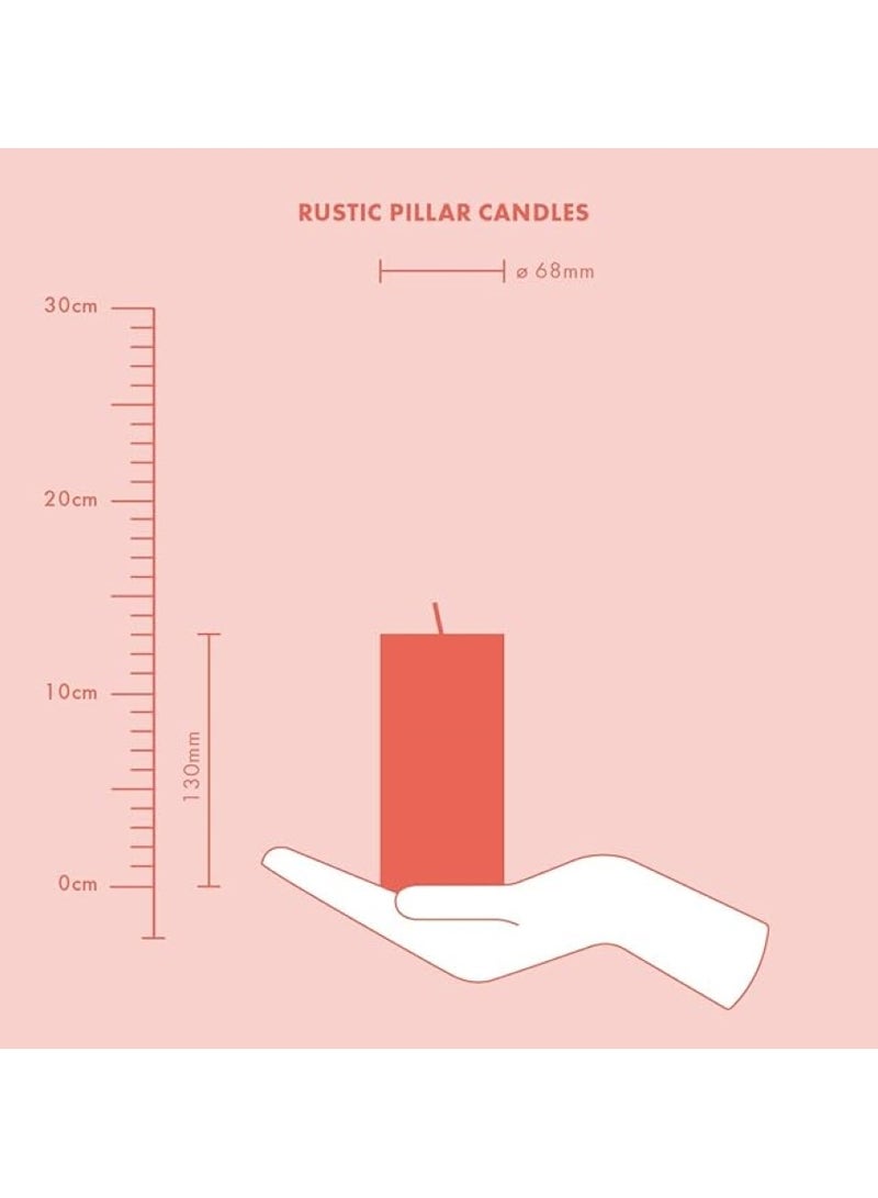 Gold Shimmer Pillar Candle - BOLSIUS