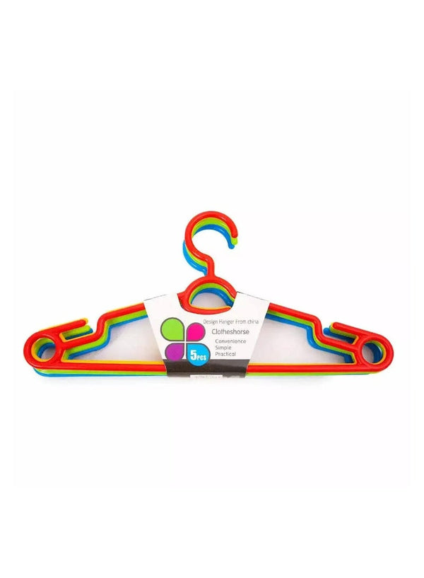 MultiColor Basic Suit Hanger 5 Packs - Generic
