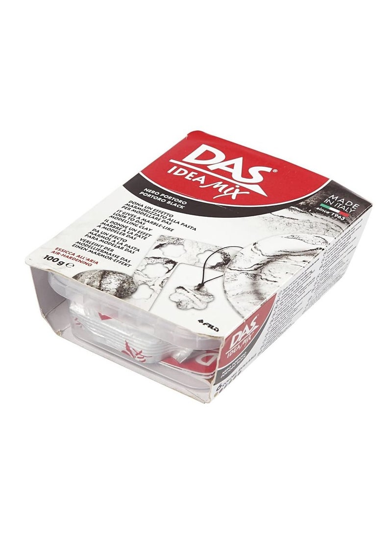 DAS Ideas Mix Modelling Clay 100g Black