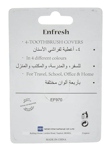 Enfresh Toothbrush Covers 4 Pieces