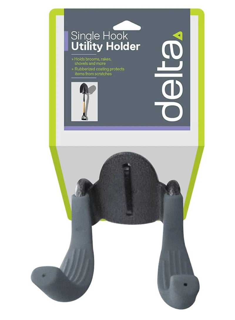 Delta Utility Holder Single Hook for Organized Spaces