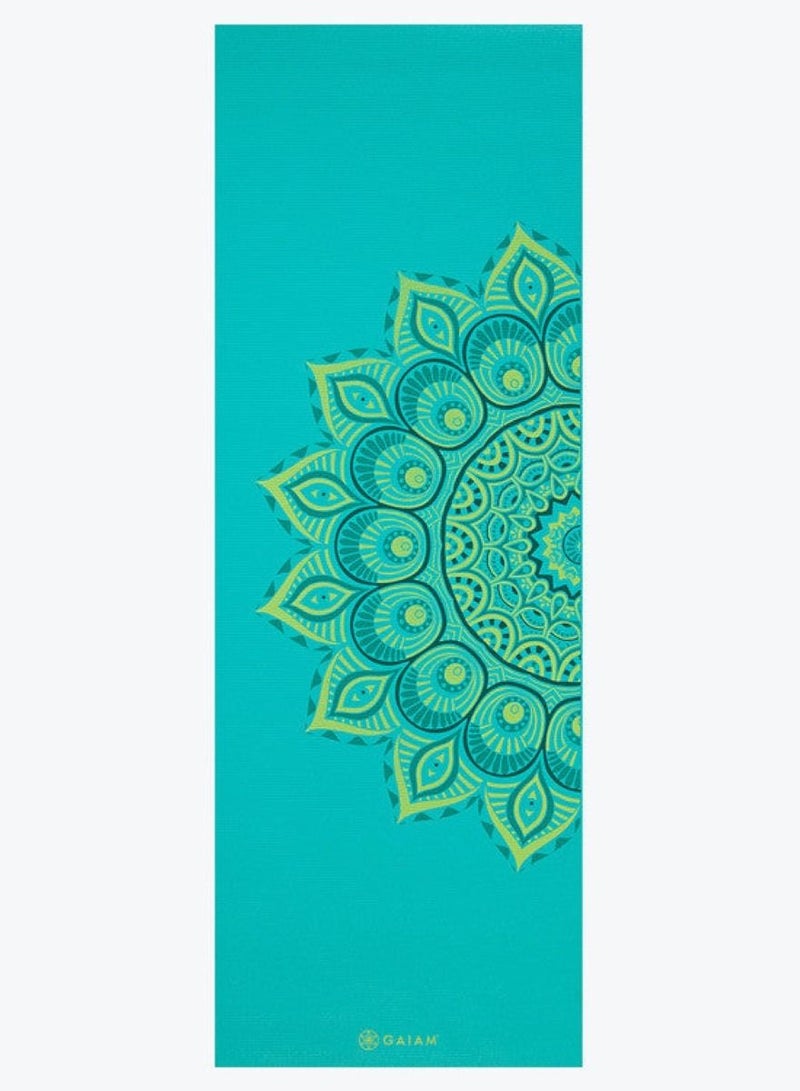 Gaiam Premium Yoga Mat 6MM - Comfort & Style