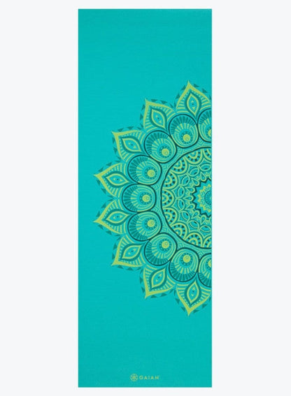 Gaiam Premium Yoga Mat 6MM - Comfort & Style