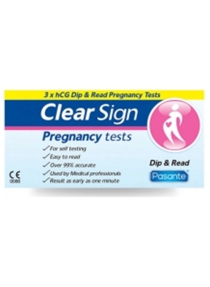 Pasante Clean Sign Pregnancy Test
