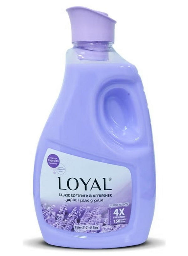 Loyal Fabric Softener Freshener Purple Passion 3 L