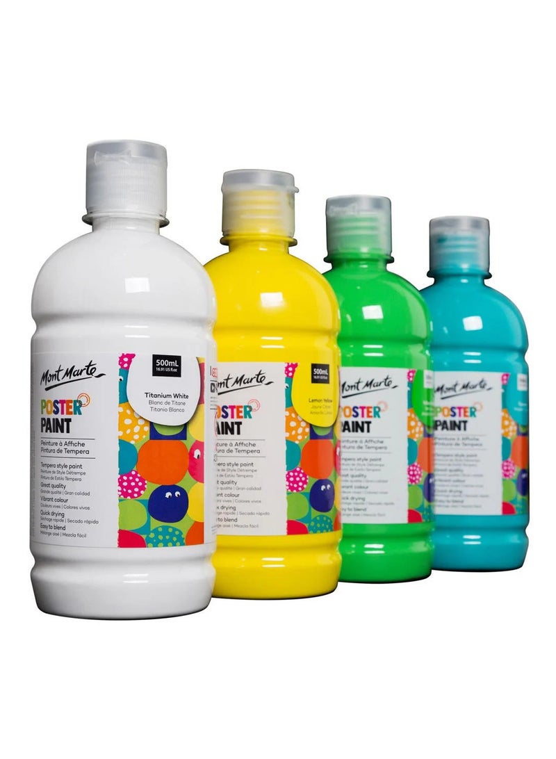 Mont Marte Poster Paint 500 ML Pink