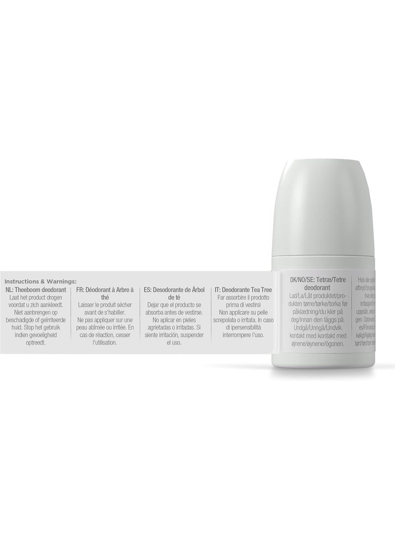 Dr.Organic Tea Tree Deodorant Roll On 50 ML