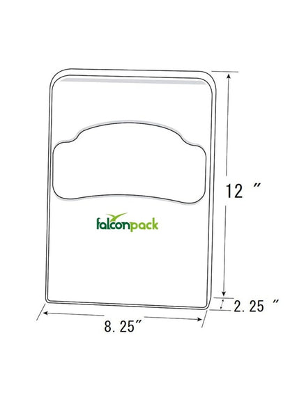 Falconpack Plastic Toilet Seat Cover Dispenser
