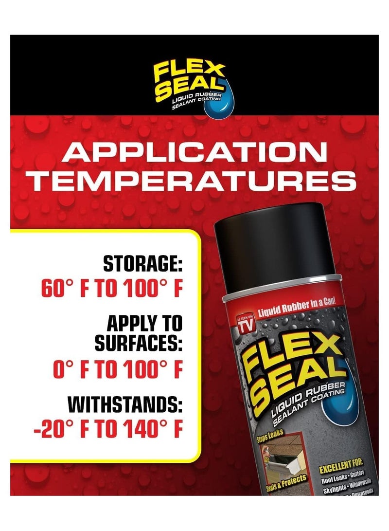 Flex Seal Liquid Rubber Sealant Coating Spray Clear