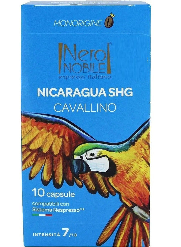 Nero NOBILE Espresso Italiano Nicaragua 100% Arabica