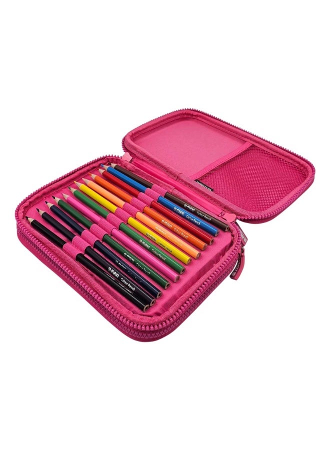 Maxi Double Zipper Stationery Kit Assorted