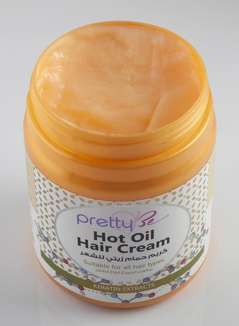 Pretty Be Hot Oil Hair Cream with Keratin Extracts