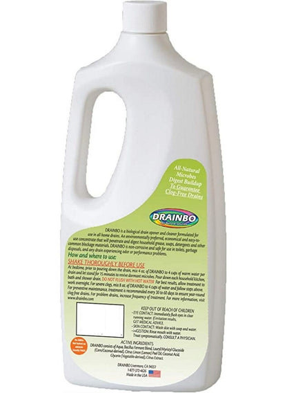 All Natural Drain Cleaner 32oz - DRAINBO