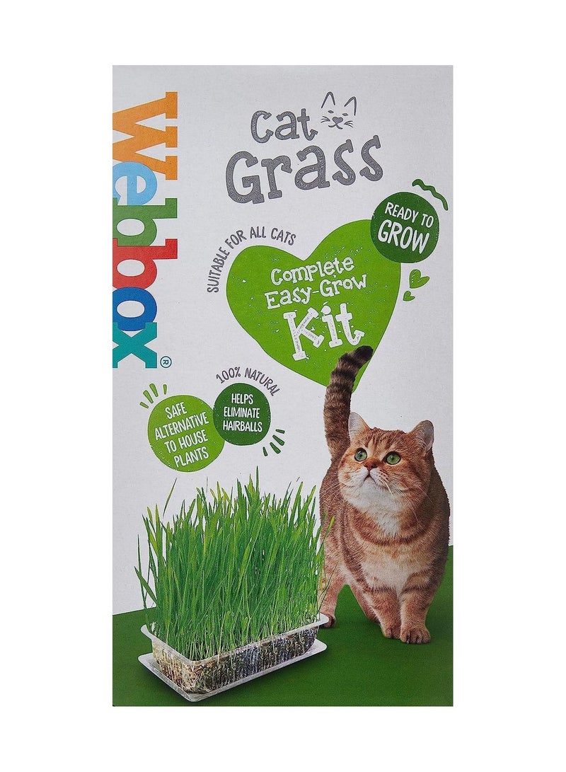 Webbox Cat Grass Complete Easy Grow Kit 120G