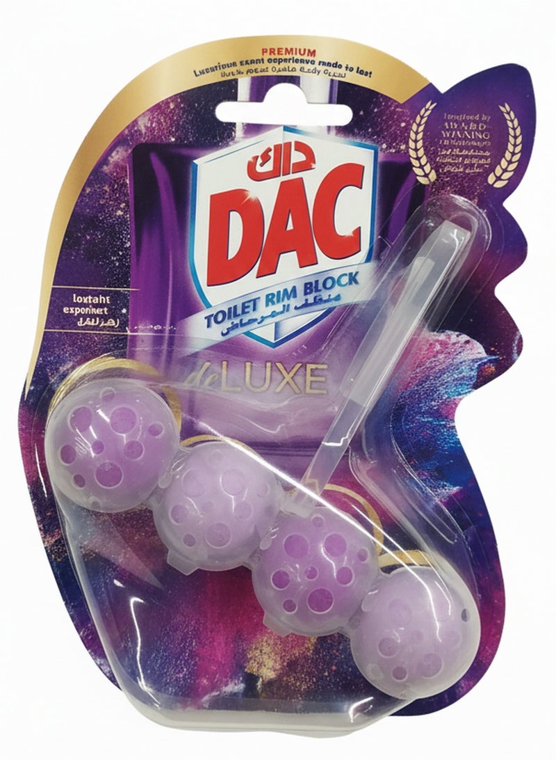 Dac Toilet Rim Block Deluxe Magic Moon Flower 50G