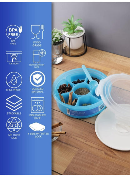 LocknLock Classic Round Storage Container 1.6 L