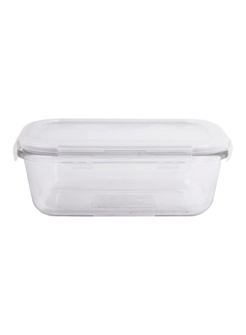 LOCK & LOCK OVEN GLASS FOOD CONTAINER 630 ML