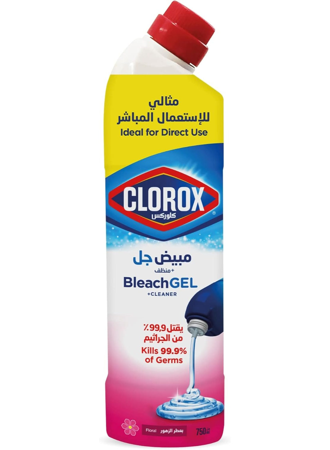 air dry, bleach gel, bleach gel cleaner, cleaner kills, clorox, floral magic, floral magic bleach, gel cleaner, gel cleaner kills, germs 750ml, hard non, magic bleach, magic bleach gel, one cup, stain removal