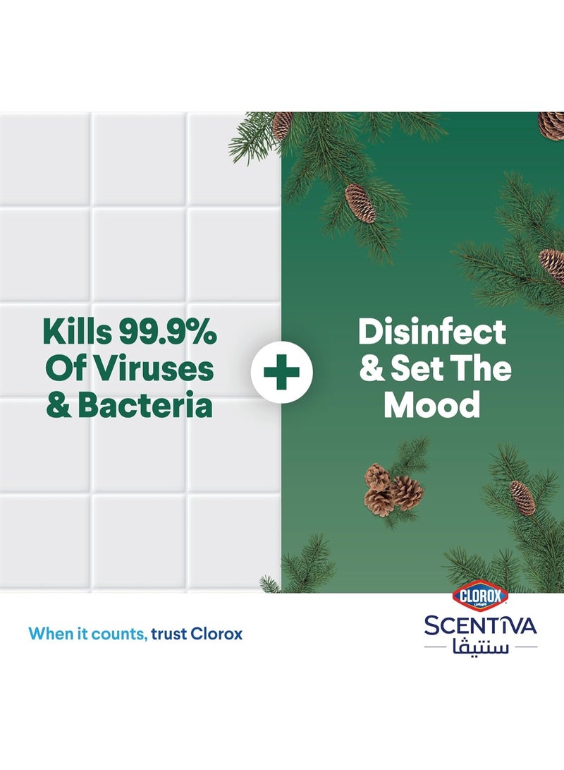 Clorox Scentiva Disinfectant Cleaner Mediterranean Pine
