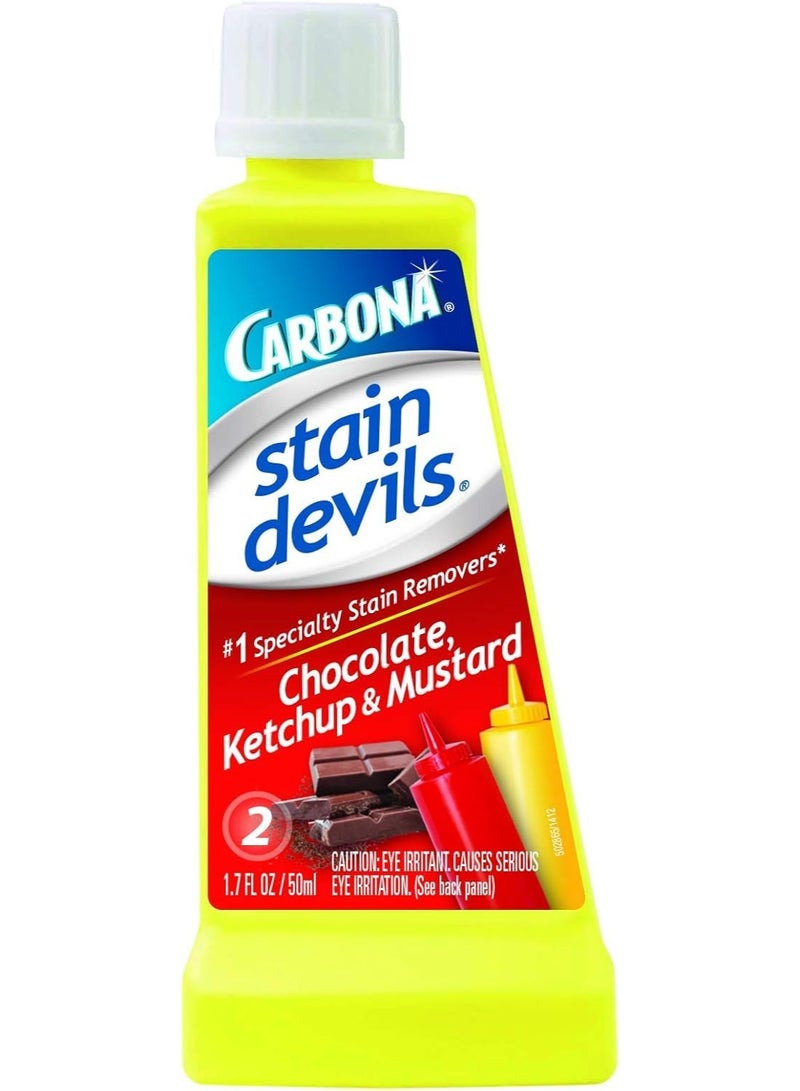 CARBONA Stain Devils Chocolate Ketchup & Mustard Stain Remover 50 ML