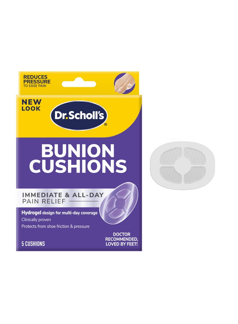 Dr. Scholl's Bunion Cushion 5 Pack for Pain Relief