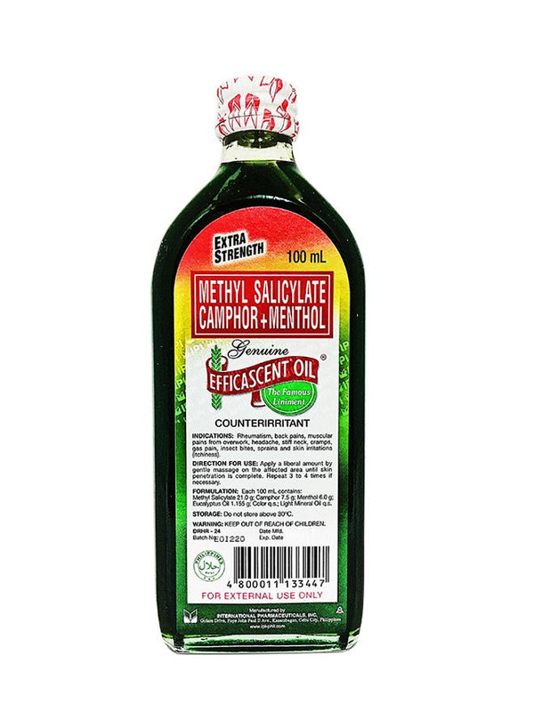 Genuine Efficascent Oil - Camphor And Menthol