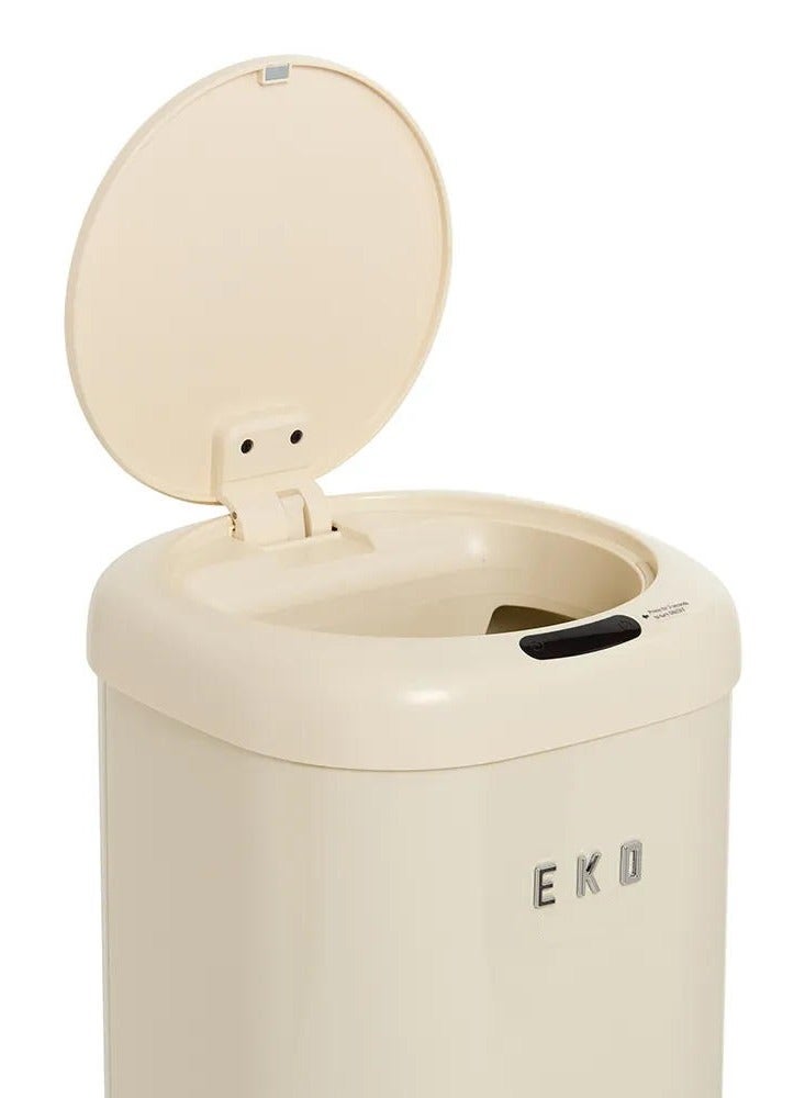 EKO Vintage Sensor Bin Vanilla 12L