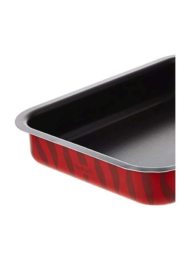 Tefal TempoFlame Rectangular Oven Dish Red 31x45cm