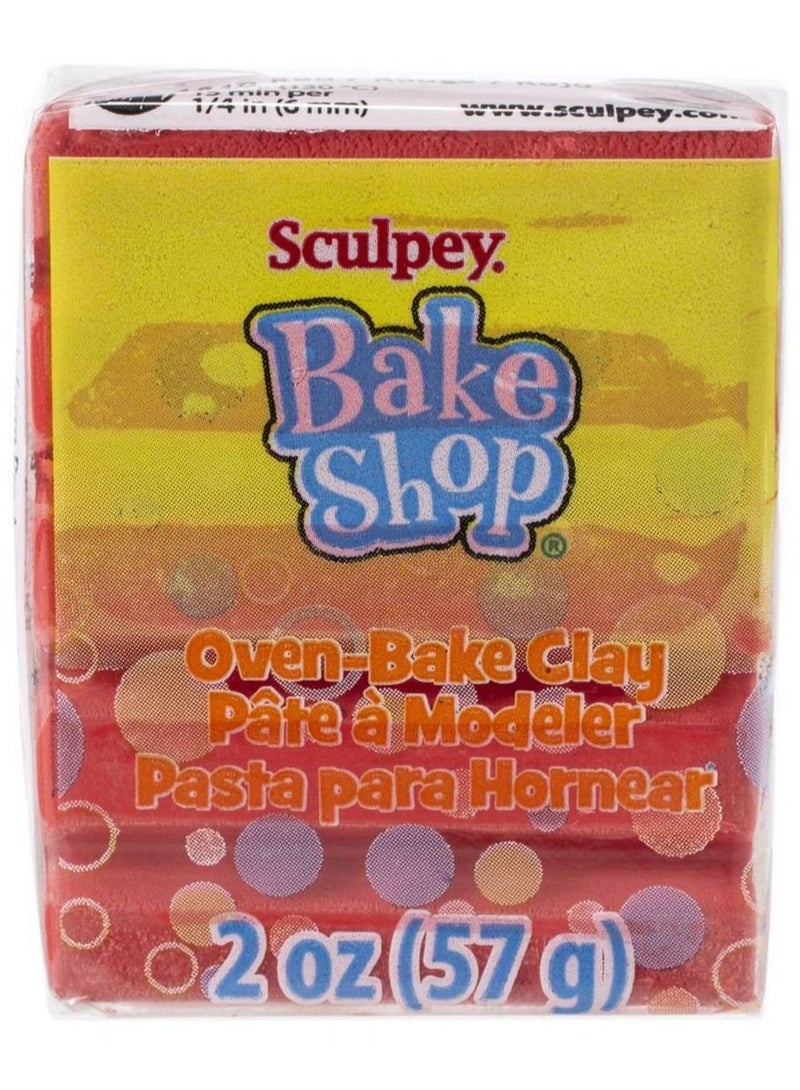 Sculpey Bake Shop Oven-Bake Clay 2oz Red