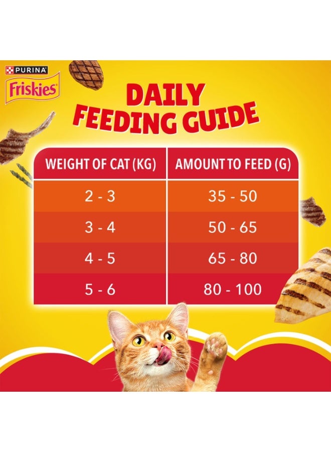 Purina Friskies Meaty Grills Dry Cat Food 2.5 Kg