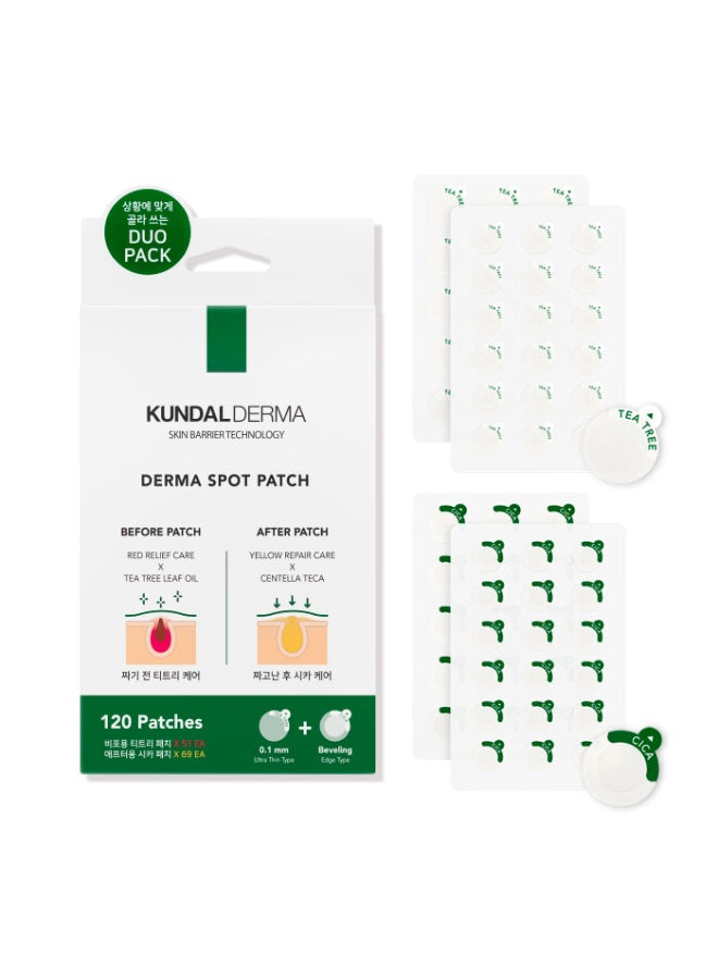 antibacterial, cool dry, dry skin, hypoallergenic, kundalderma, name tea, oil pus, patch 120pcs, skincare, spot patch, spot patch 120pcs, tea tree, tea tree spot, tree spot, tree spot patch