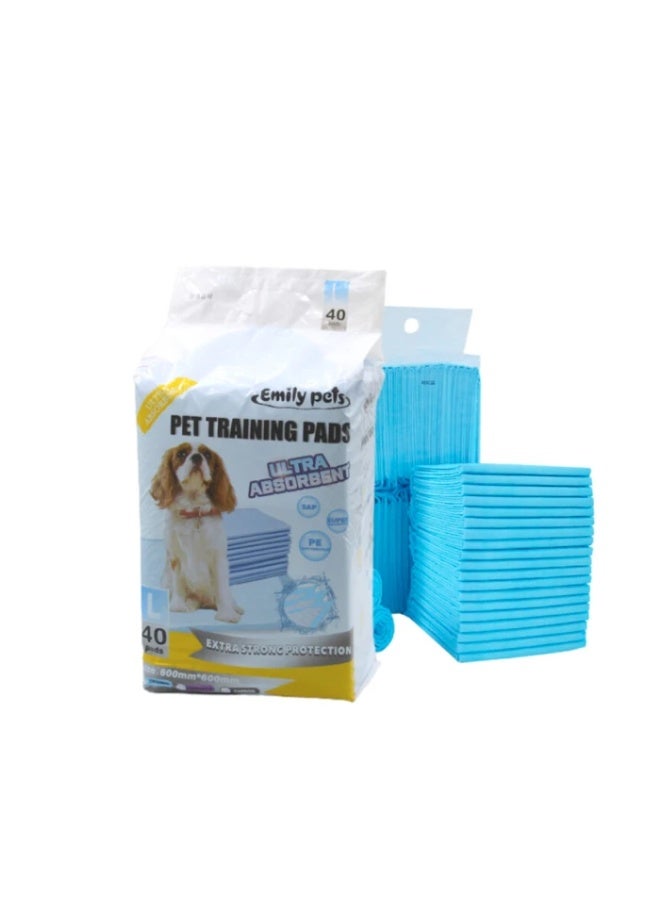 Emily Pets Dog Training Pads - Large 40 Pcs