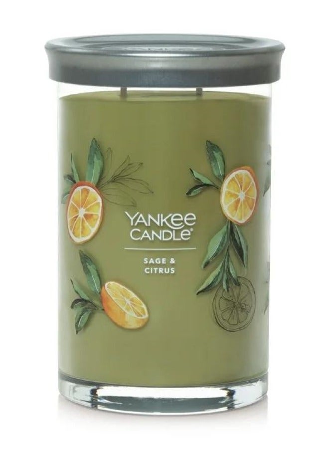YANKEE CANDLE Sage And Citrus Tumbler Candle