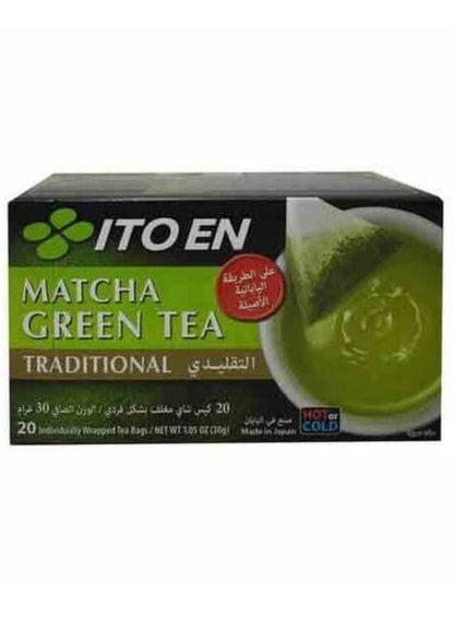 Ito En Matcha Green Tea 20 Tea Bags