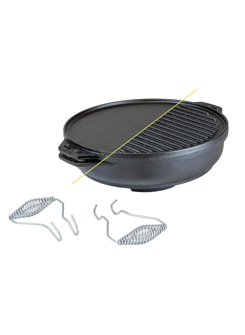 Lodge Cast Iron Cook-It-All Pan 14 Inch