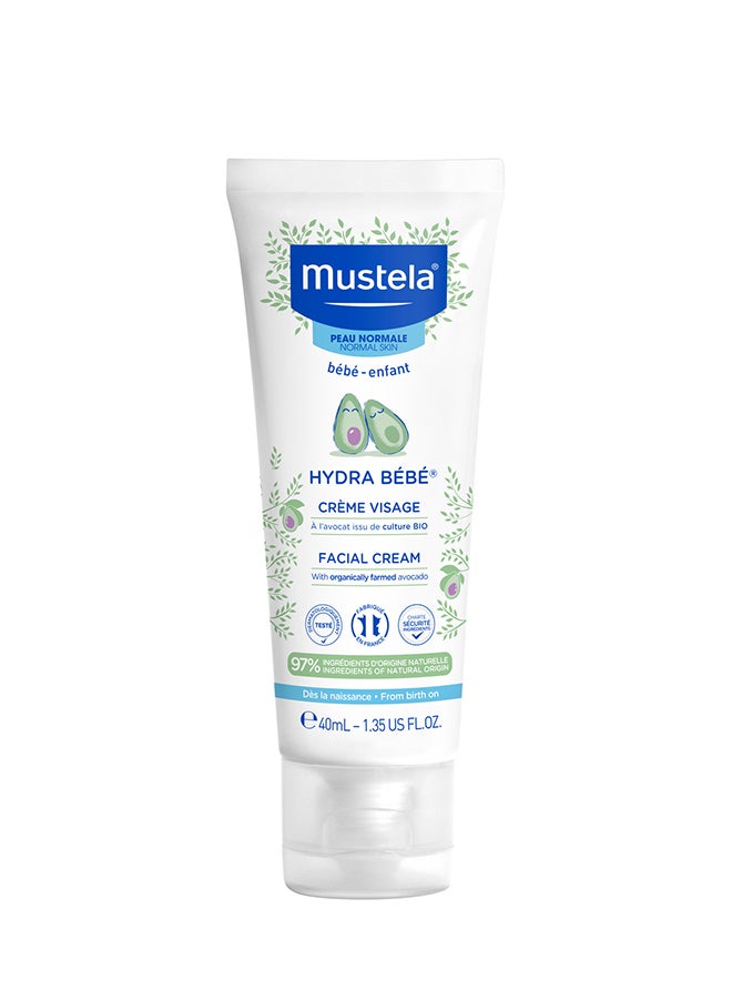 Mustela Hydra Bebe Facial Cream for Normal Skin