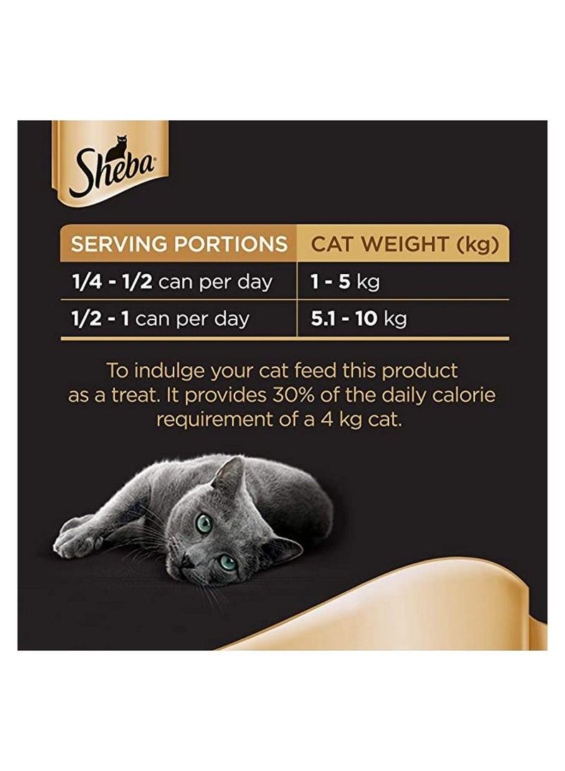 Sheba Fine Cuts with Poultry Cat Food 80G