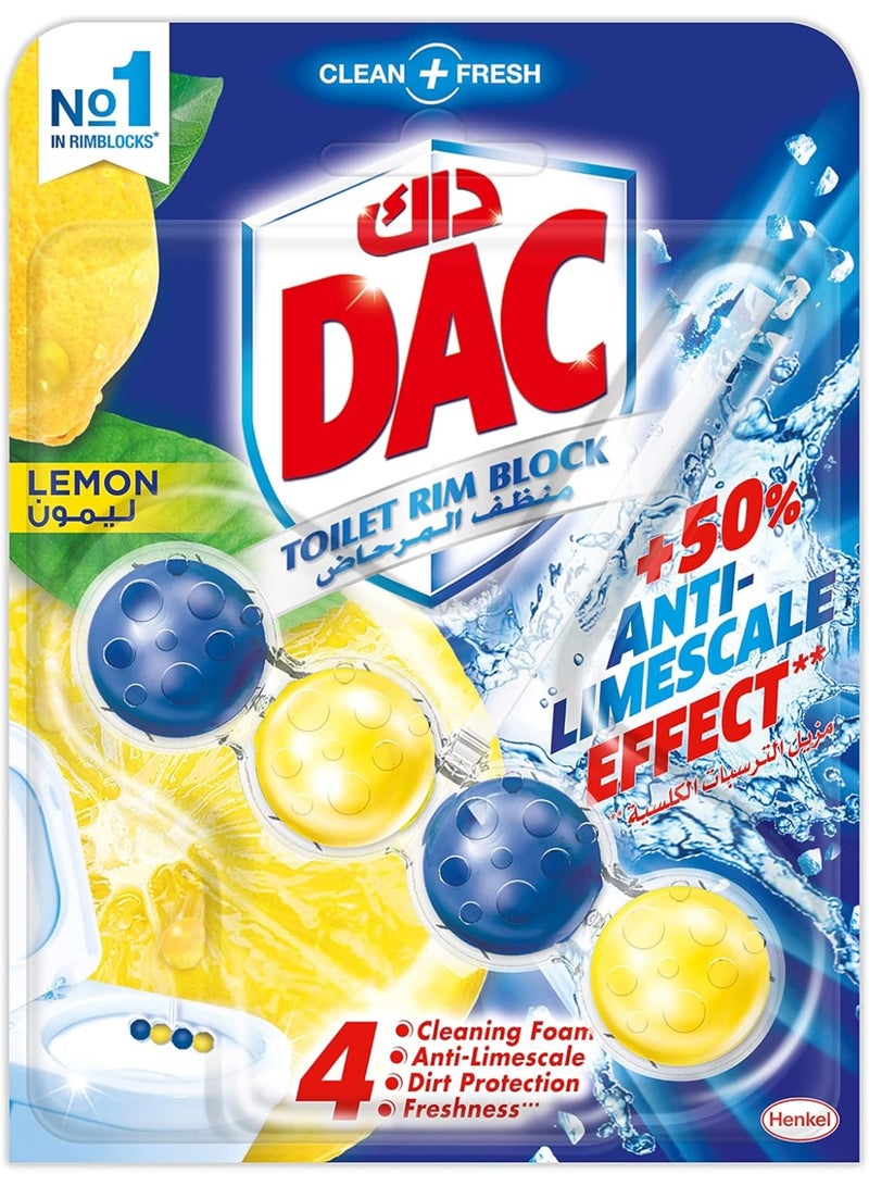 Dac 24/7 Clean And Fresh Toilet Rim Block Lemon