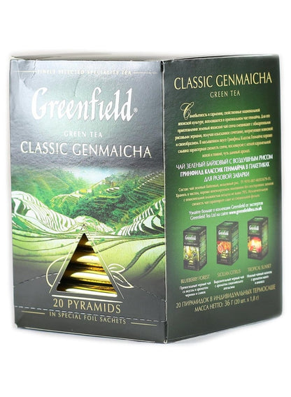 Greenfield Classic Genmaicha Tea Bags 36g