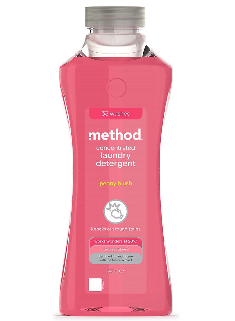 Method Concentrated Laundry Detergent Peony Blush
