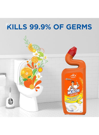 bowl marks, cool dry, deep cleaning, dirt grime, dry place, effort key, full bowl, hard water, lemon scent, line odour, mr muscle, note keep, stain removal, toilet cleaner, water line