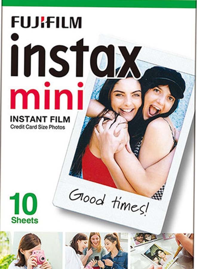 FUJIFILM 10-Sheet Instant Mini Film White
