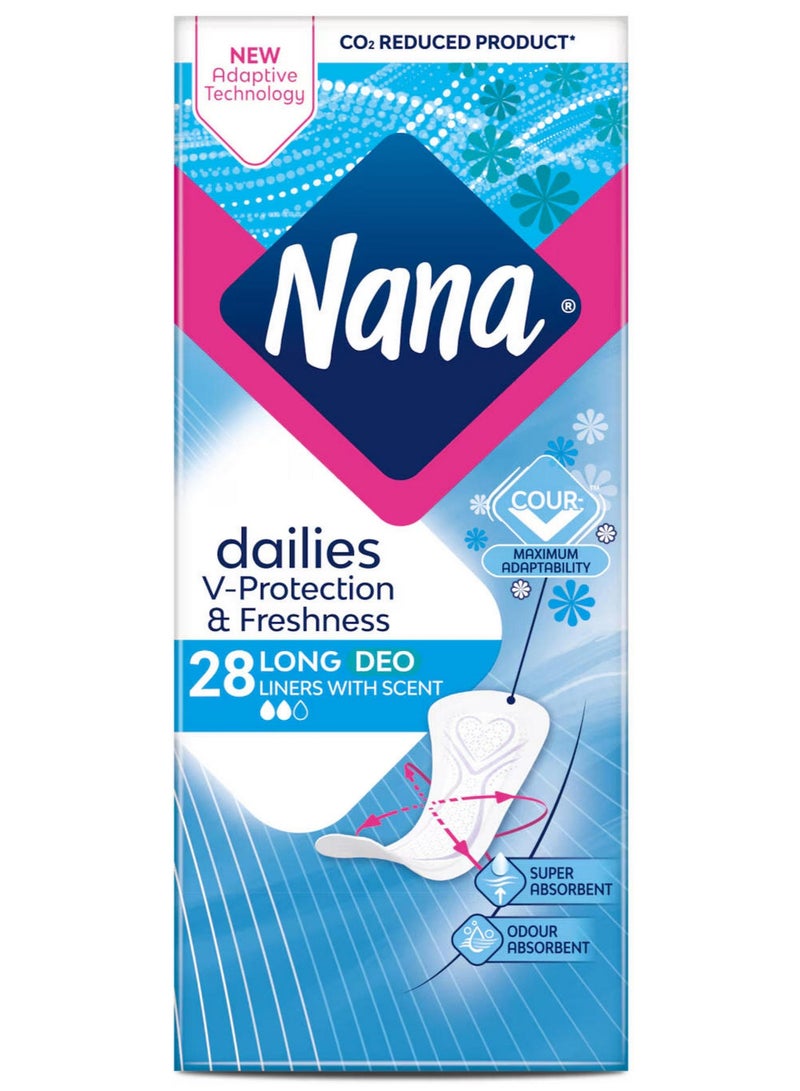 Nana Dailies Fresh & Protect Panty Liners