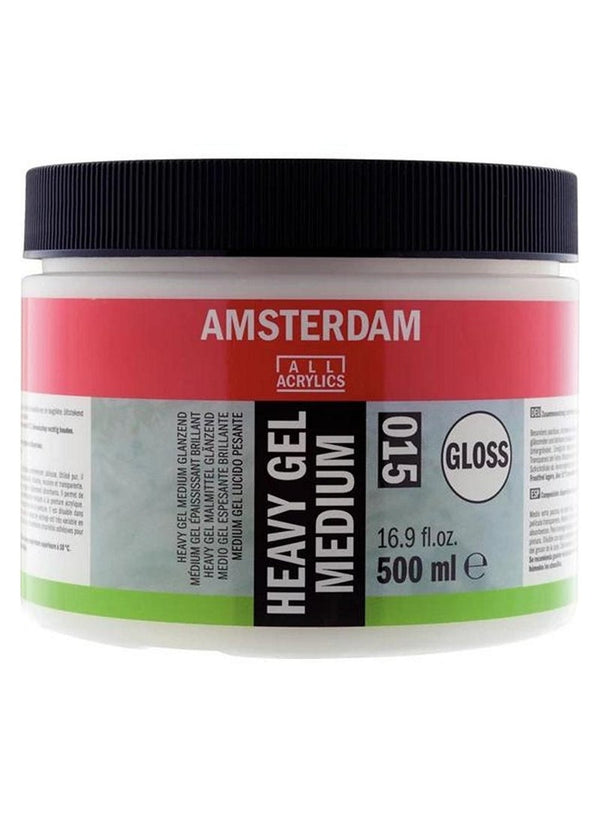 AMSTERDAM Heavy Body Acrylic Gel Medium Gloss 500 ML