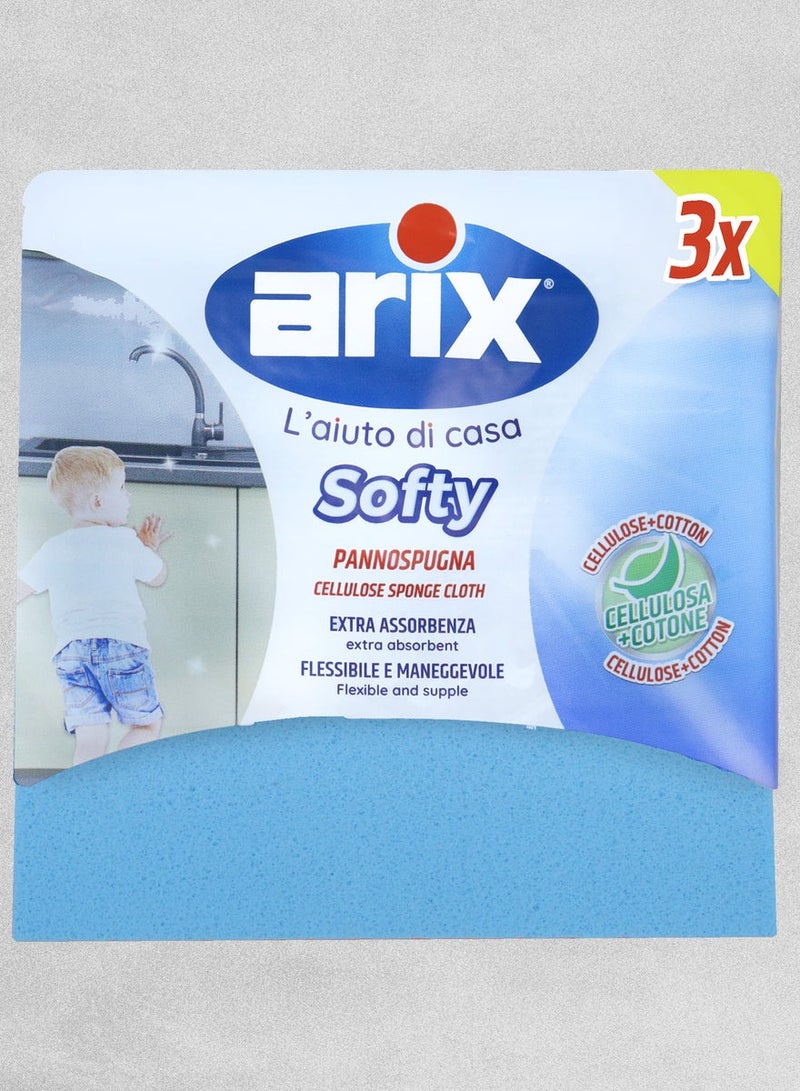 Arix Softy Cellulose Sponge Cleaning Cloths