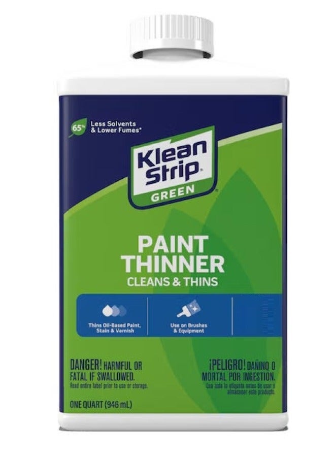 Klean Strip Slow To Dissolve Paint Thinner 946 ML