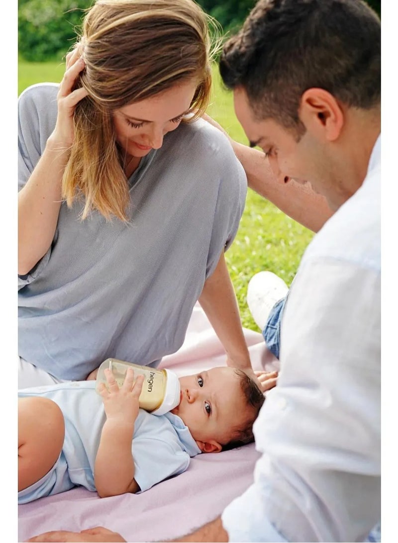 Hegen Pcto Feeding Bottle With Slow Flow Teat 150 ML
