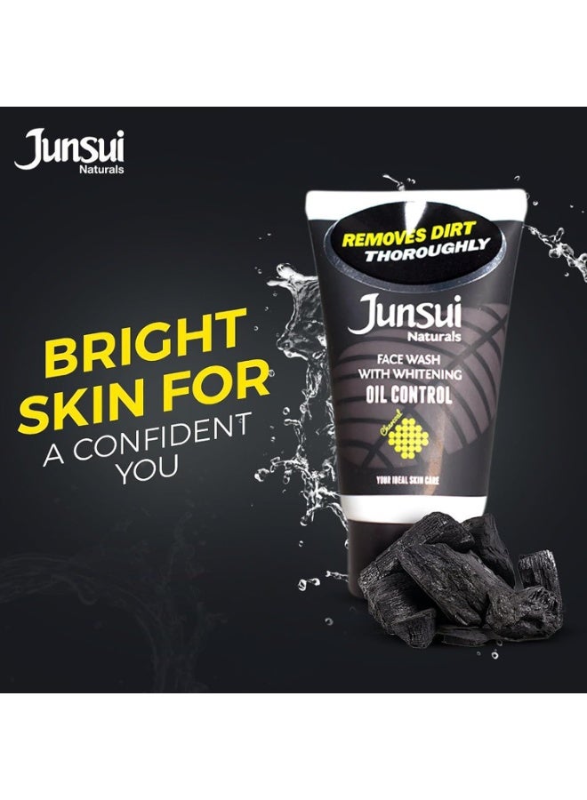 Junsui Naturals Face Wash With Charcoal