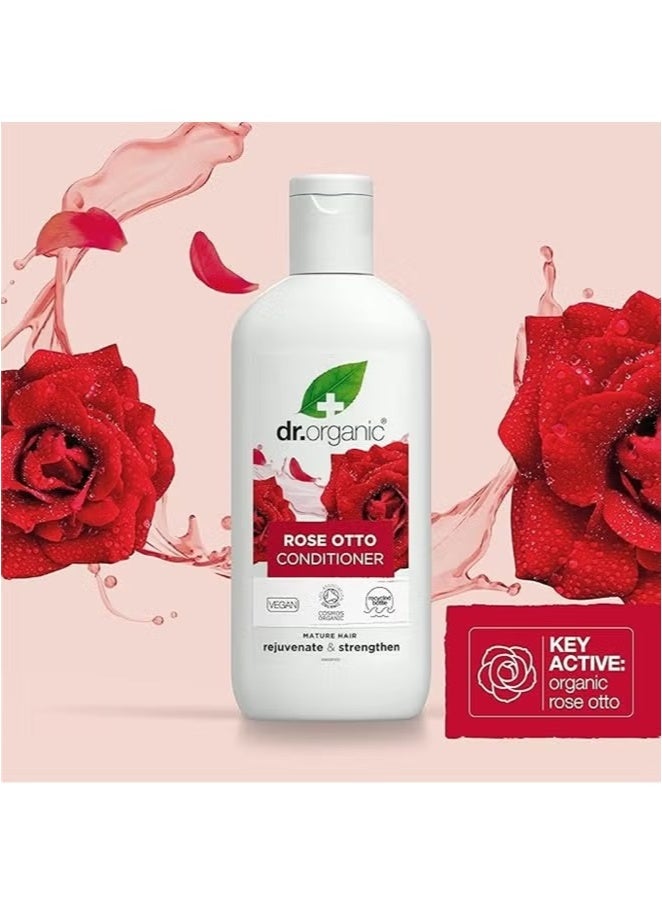 Dr.Organic Rose Otto Conditioner - Rejuvenate & Strengthen